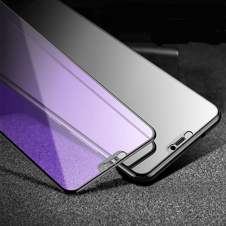 ДЛЯ Vivo Y97 Y83 Y85 NEX X20 Plus X21 X23 противофиолетовый свет 9H полное покрытие закаленное