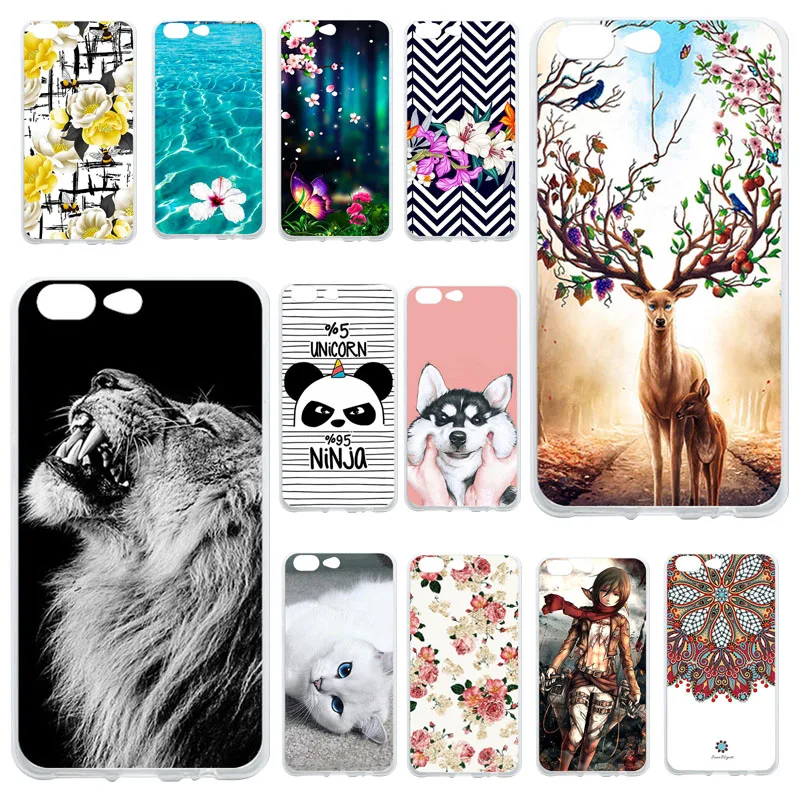 

TAOYUNXI Phone Case For Leagoo T5 Case Silicone Cover For LEAGOO T5 Soft TPU Protective Case Back Capa Funda