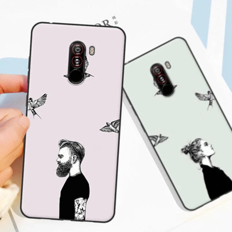 Чехол для Xiaomi Pocophone F1 чехол Poco силиконовый мягкий телефона глобальная Версия F 1