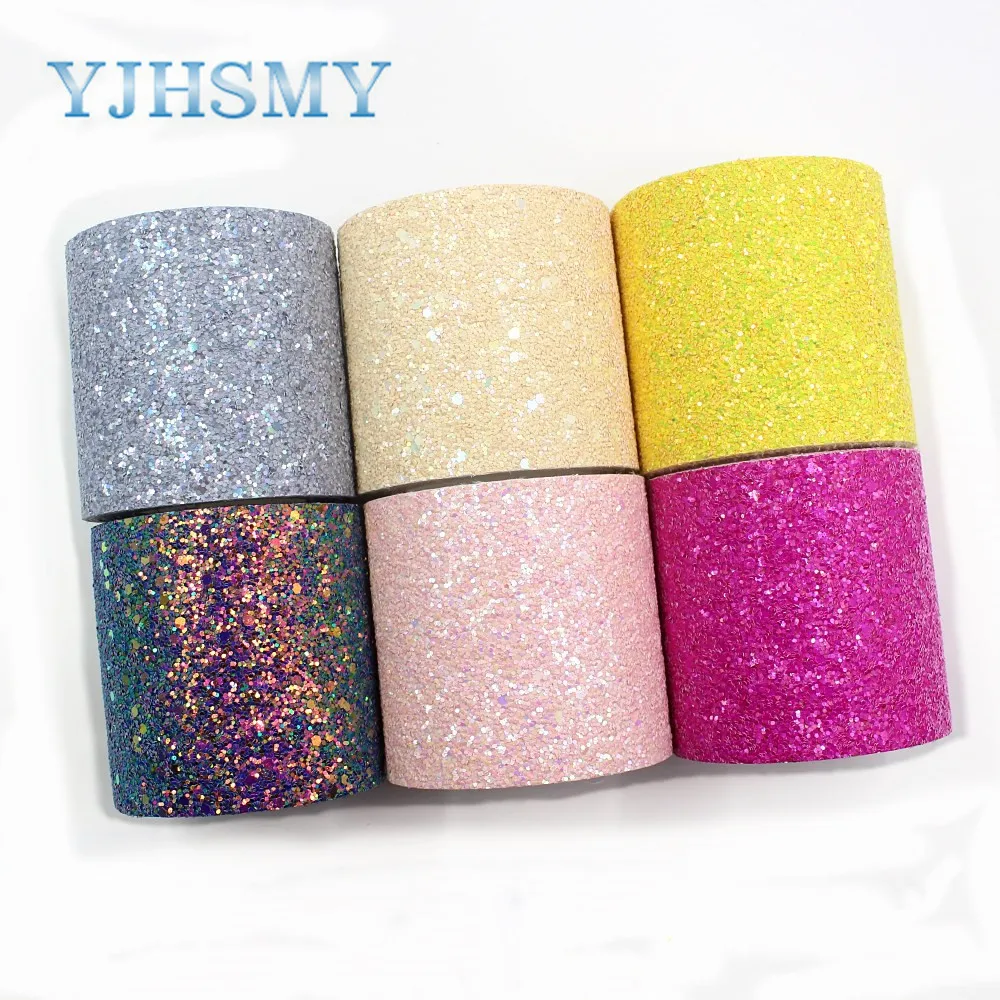 

YJHSMY I-19226-489,75mm,2yards Colorful Flash sheet Ribbons,Wedding decoration,Garment accessories,DIY handmade materials