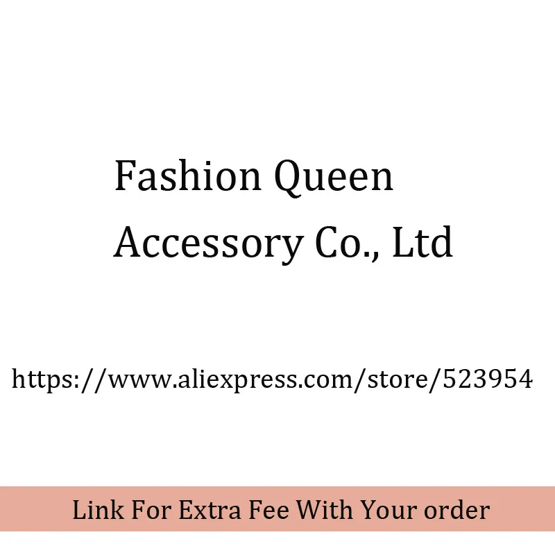 

Extra Fee For Shipping