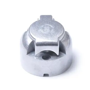 

LumiParty 12V 7 Pin Socket European Standard Round Plug Connector Adapter Universal for Cars, RVs, buses Car Plug Connector r29