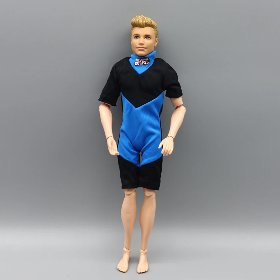 swimming ken doll