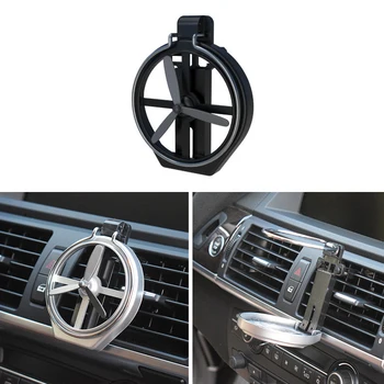 

1x Car Air-Outlet Cup Holder Plastic Drink Holder Folding Fan For Renault Koleos Megane Scenic Fluence Laguna Velsatis