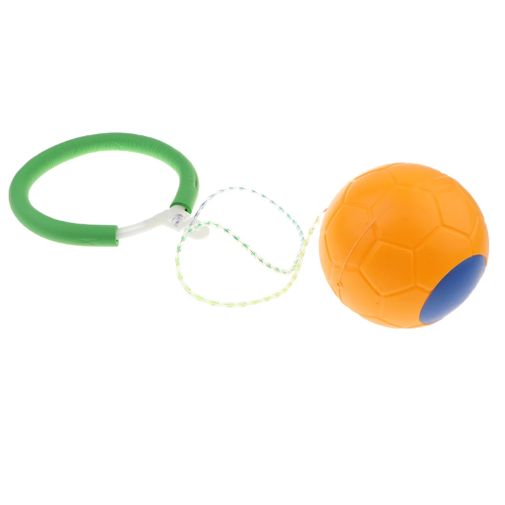 Outdoor Sports Plastic Ankle Skip Ball Ring Swinging Toy Garden Park Jumping Ball Fitness Equipment for Kids Toddler Adults Game
