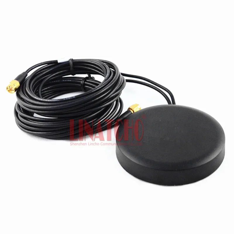 car gps gsm combo antenna with 3 meters Cable 1575 42MHz 824 894MHz 1710 1990MHz sma 1