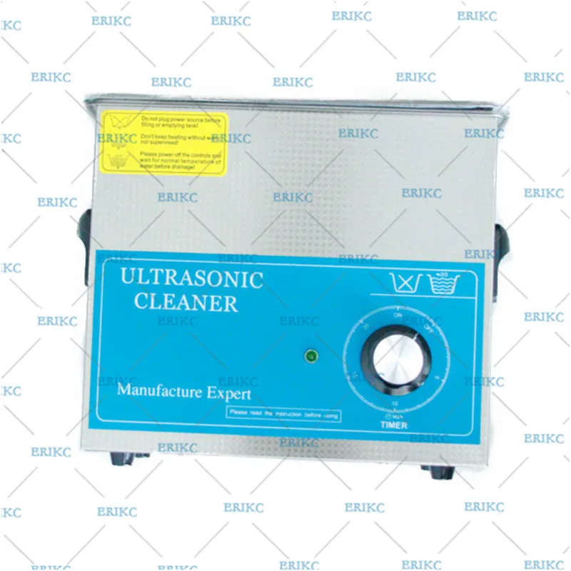 ERIKC Pump Diesel Fuel Injectors Ultrasonic Cleaning Machine 110V 3L Fuel Injection Ultrasonic Cleaner Tool E1024014 (15)