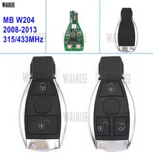 Walklee chave inteligente remota automotiva, funciona com mercedes benz w204 2007-2014 c180 c220 c200 c230 c250 c280 c300 c350 c320 4 mático cdi