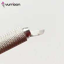 100 шт/партия 11 контактов лезвия для профессионального микроблейдинга иглы для перманентной ручка для микроблейдинга