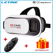 Virtual Reality Headset 3D Glasses Google Cardboard VR Box DVD Movies For Smartphone Wireless Phone Glasses GD03-3