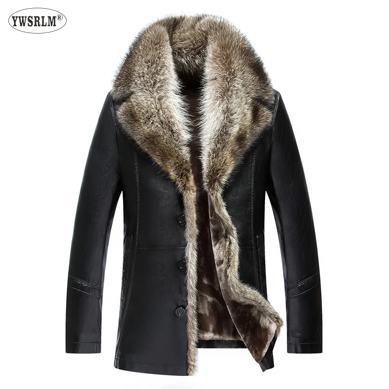 Woolen Liner Men 5XL Plus Size Coats Autumn Winter Thick Warm Oversized