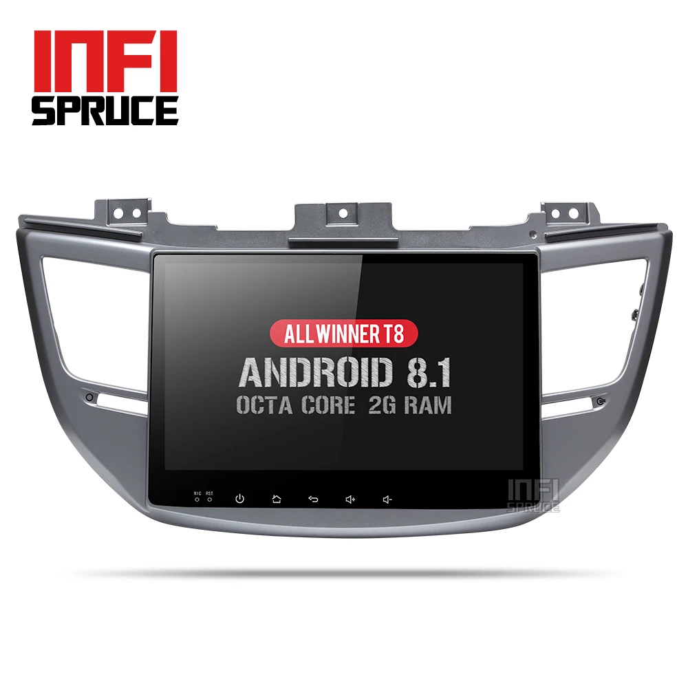Новый Android 8 1 автомобильный dvd для hyundai Tucson/ix35 2016 2017 с восьмиядерным Радио Стерео gps