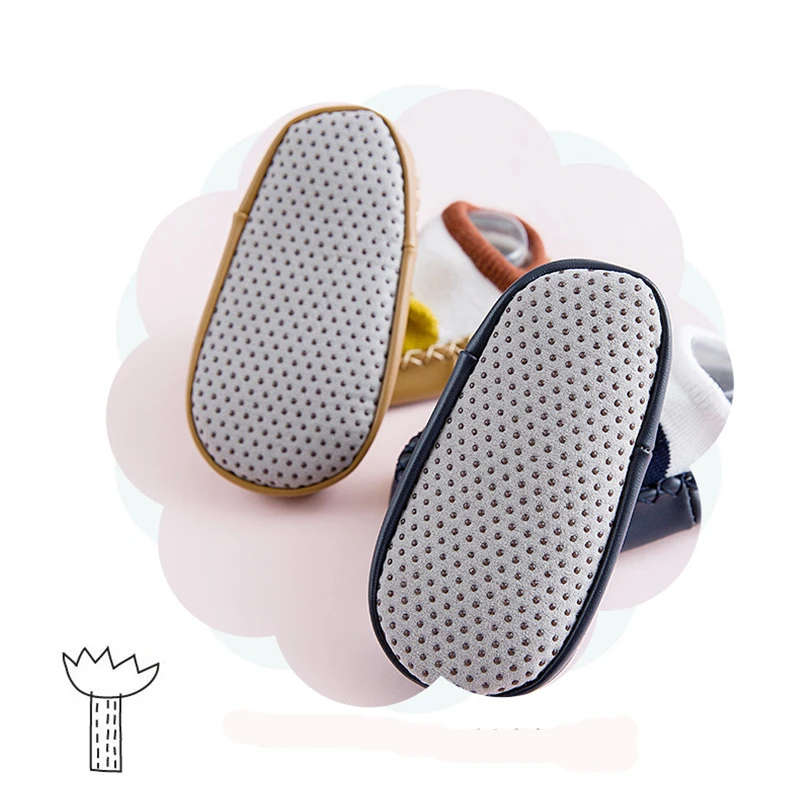 2018 Newly Baby Socks With Rubber Soles Infant Sock Newborn Autumn Winter Children Floor Socks Shoes Anti Slip Soft Sole Sock (1)