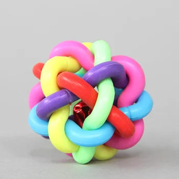 

1PCS Large & Small Parrot Toys Colorful Bell Balls Pets Toys Pet Balls