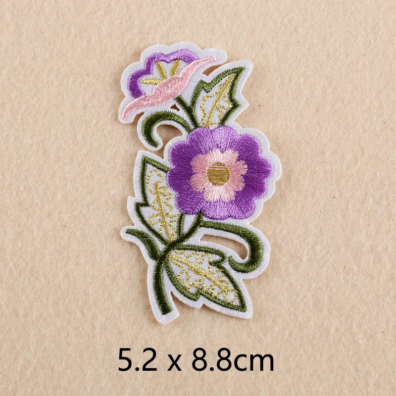 3d цветок лилии красные нашивки в виде Розы вышитая аппликация железные аппликации на одежду наклейка для одежды вышивка полосы значки