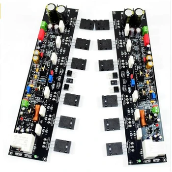 

KSA50 2SA1943/2SC5200 + MJE15034/MJE15035 High power HIFI fever Pure after-class Class AB 250W+250W amplifier board