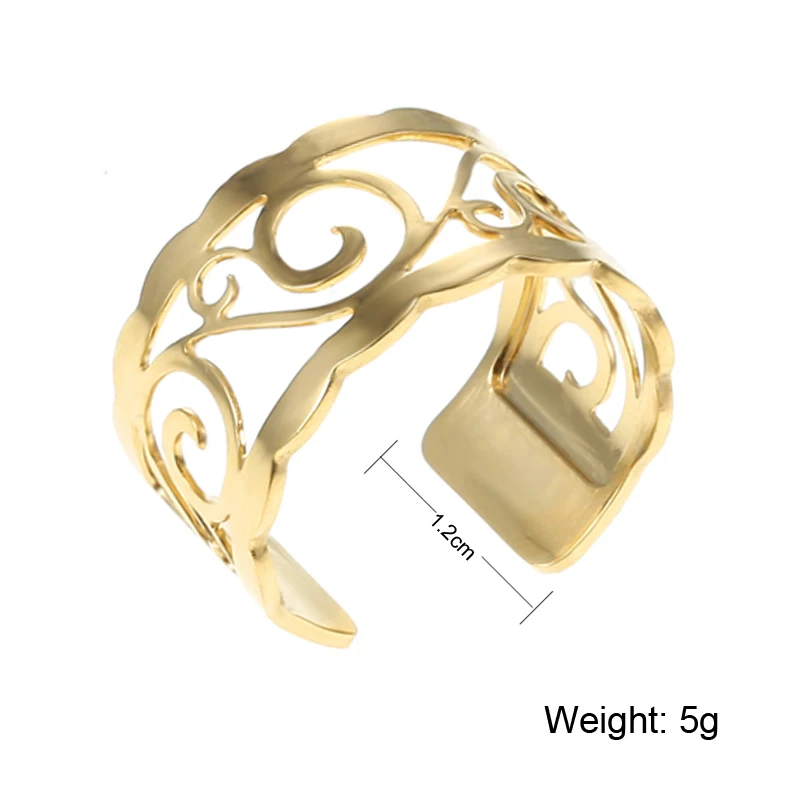 Cremo кольцо из нержавеющей стали Bijoux Регулируемый Bague Femme Argent Реверсивные Сменные жоржет кожаные кольца Mujer - Цвет основного камня: SR00122