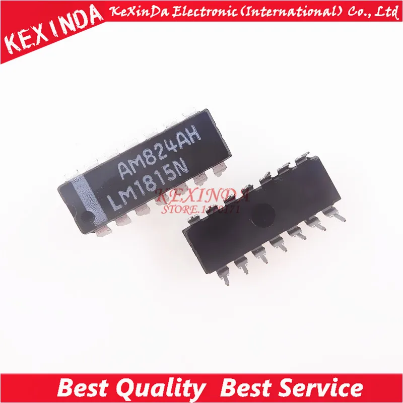 LM1815 LM1815N DIP-14 IC AMP адаптивный сенсор Новый оригинальный 10 шт./лот Бесплатная