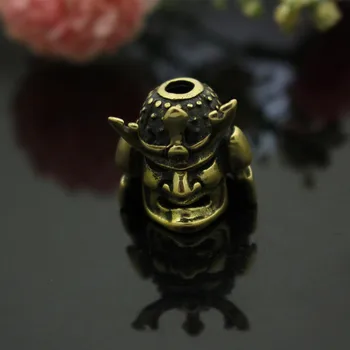 

1PC Japanese Samurai Warrior Knife Beads Lanyard Pendant Paracord Survival Bracelet Rope DIY EDC Decorative Accessories Pendant