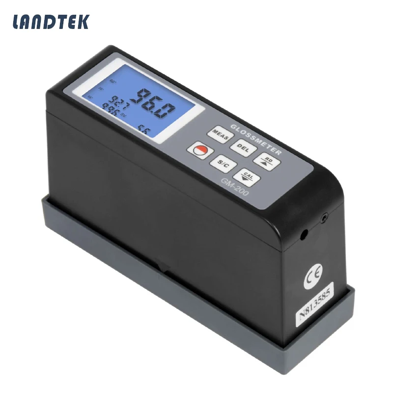 

GM-200 Digital Glossmeter with 20/60/85 Degrees Gloss Meter Integral Type Surface Cleaning