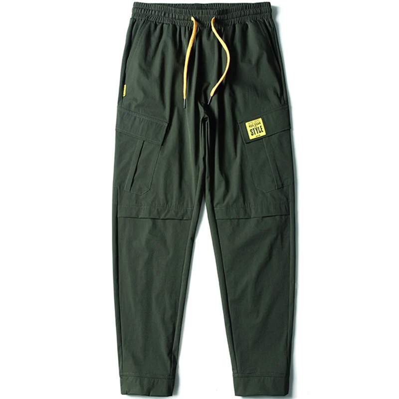 Детекторы походные брюки мужские быстросохнущие треккинговые штаны Летние рыболовные альпинистские тактические мульти-карманные брюки сушеные быстро мужские - Цвет: Army Green