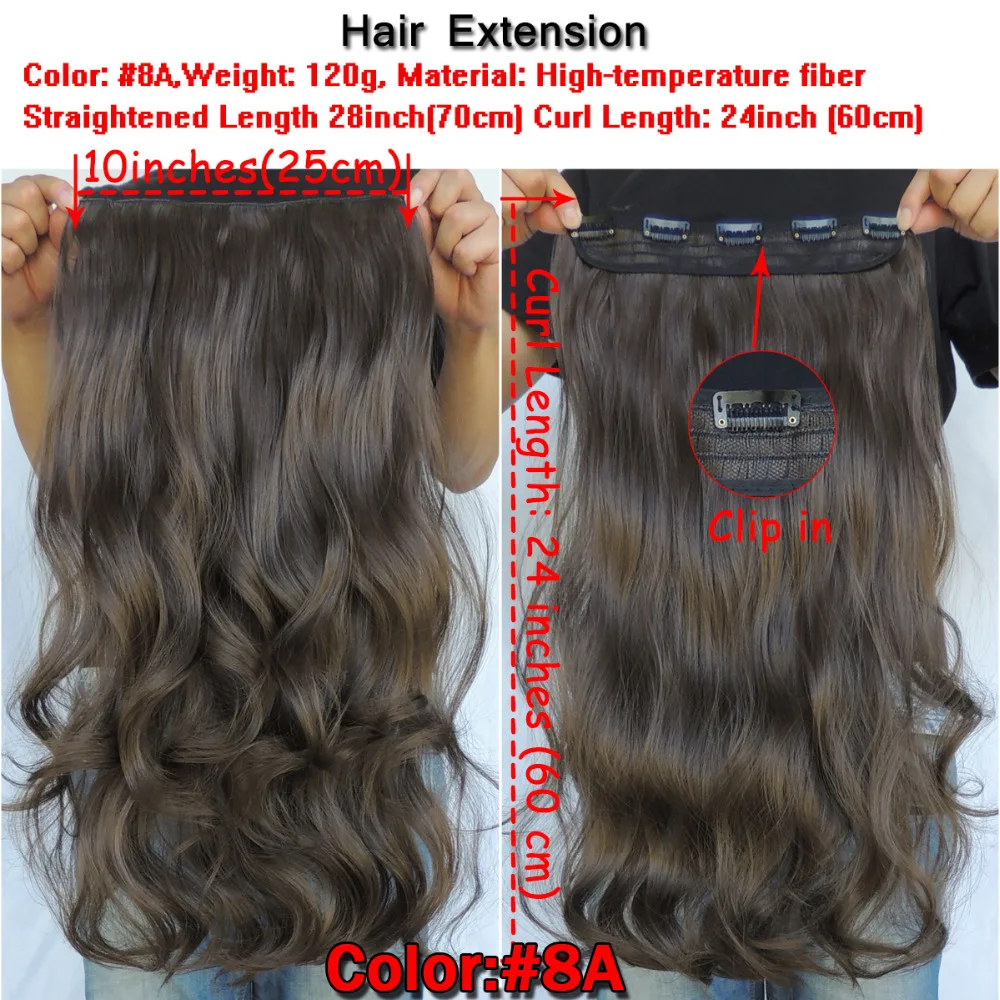 Hair Extensions-8A-Brown