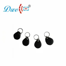 DWE cc rf Карточки контроля доступа 125 кГц EM4100 keyfob черный маркер брелок для Система контроля доступа K002