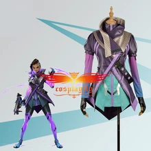 W1170 Game OW Over Cosplay Costume Sombra Women Female Uniform Outfit Cloth For Adult Party Halloween Carnival W1170 Game OW Over Cosplay Costume Sombra Women Female Uniform Outfit Cloth For Adult Party Halloween Carnival