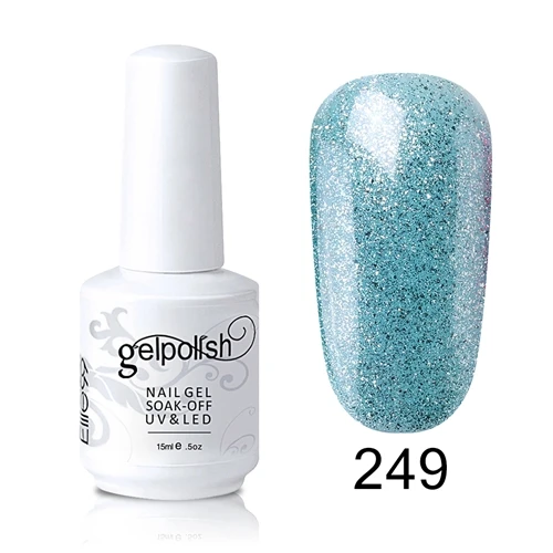 Elite99 15 мл Лак для ногтей Soak Off UV Stamping paint Gellak лак для ногтей светодио дный лампа Gelpolish Lucky лак гибридные лаковые чернила - Цвет: GNS249