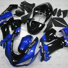 Ниндзя ZX-6r 2005-2006 Обтекатели для Кавасаки ZX6r 2006 Обтекатели 636 ZX-6r 2005 детали корпуса синие, черные