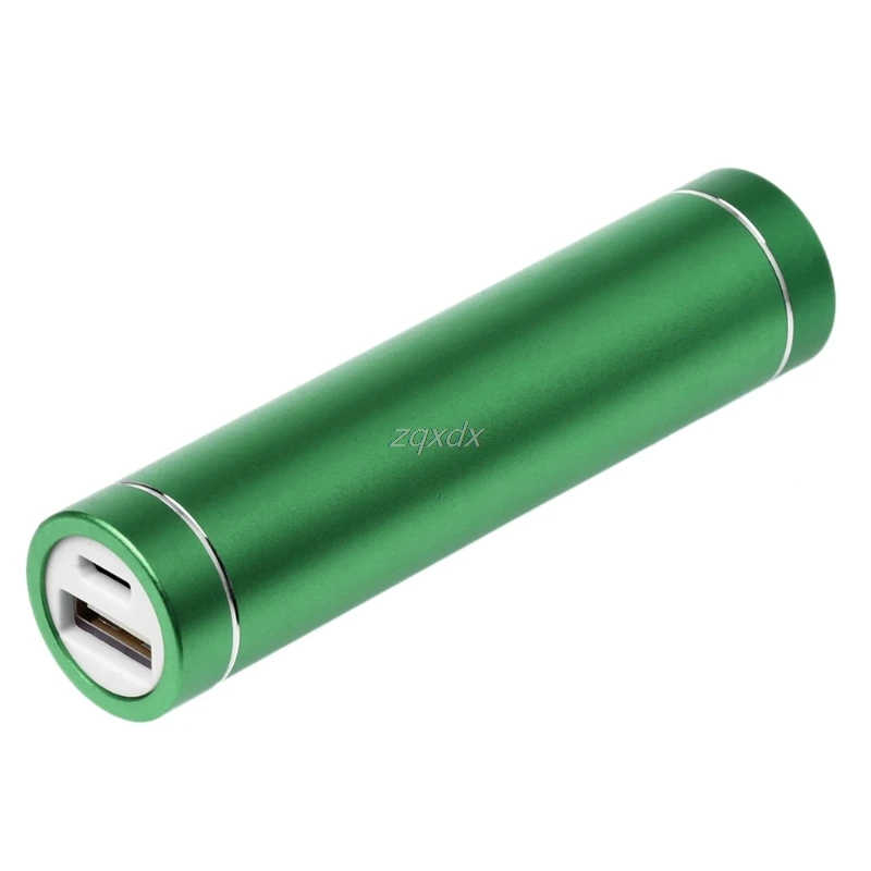 Металлический USB 5V внешний аккумулятор комплект 1X 18650 сделай сам зарядное