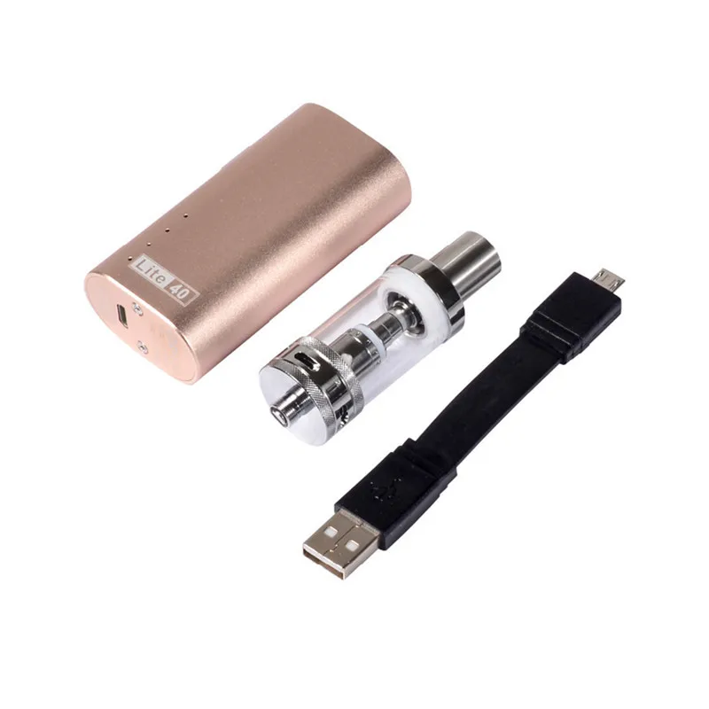 Электронная сигарета 45 Вт Vape комплект 2200 мАч 18650 батарея электронная испаритель