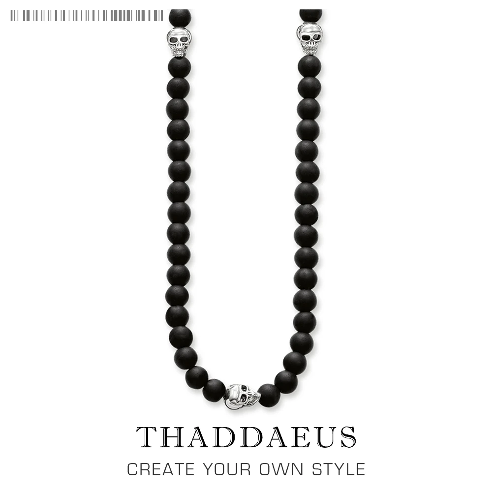Collar de cuentas con forma de calaveras hombre y mujer, joyería de moda de estilo europeo, bisutería Rebel Cross, regalo para amigos, 2017| Collares| - AliExpress