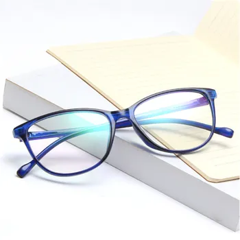 

KOTTDO Retro Cat Eye Flat Mirror Ladies High Quality Brand Designer Fashion Flat Glasses Men's Retro Mirror Glasses