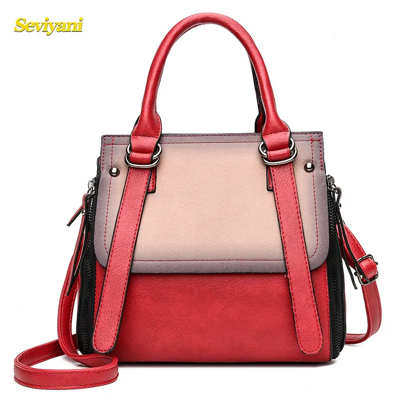 Seviyani Women Handbags Zipper Fashion Crossbody bags Female PU High