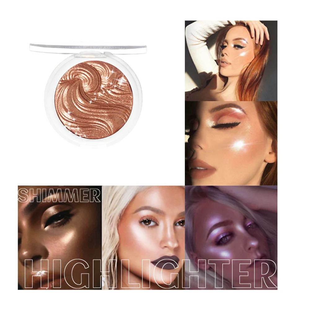 Bronzer Glow Kit хайлайтер палитра Пудра основа для лица Осветляющий макияж длительное отбеливание консилер TSLM2