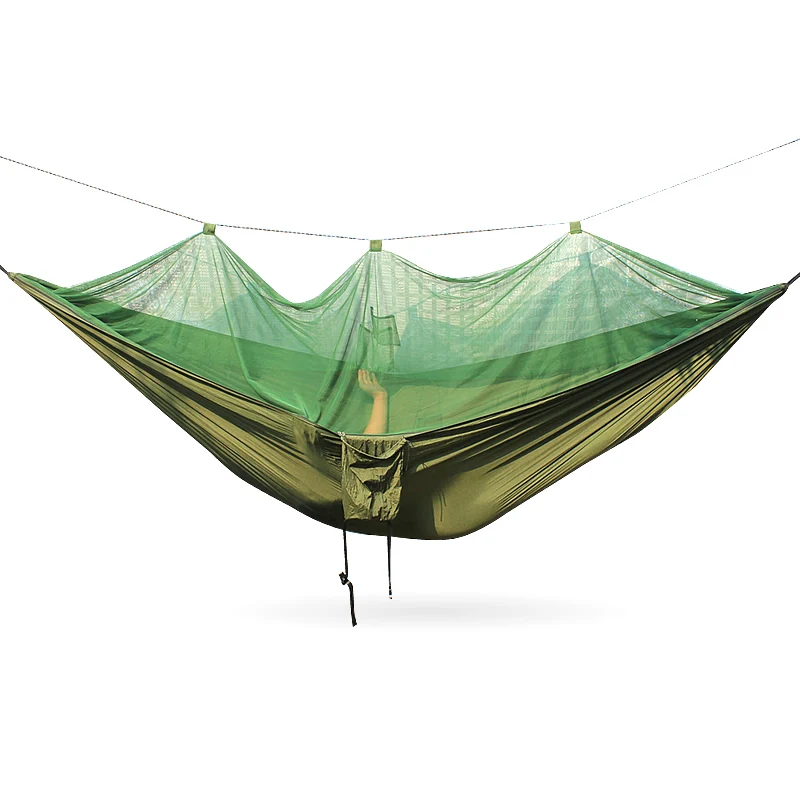 

Parachute hammock mosquito net