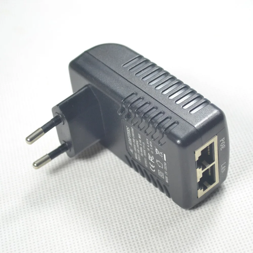 4 шт. DC 24 В в 1A PoE инжектор питание через Ethernet адаптер светодио дный ным индикатором питания для POE устройства США ЕС для IP камера