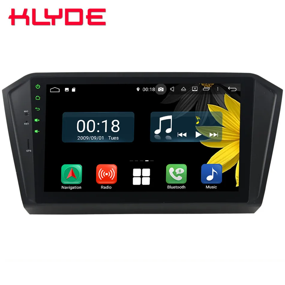 Cheap 10.1" IPS Octa Core 4G Android 8.1 4GB RAM 64GB ROM RDS FM Car DVD Player Stereo GPS Glonass For Volkswagen VW Passat 2015 2016 0