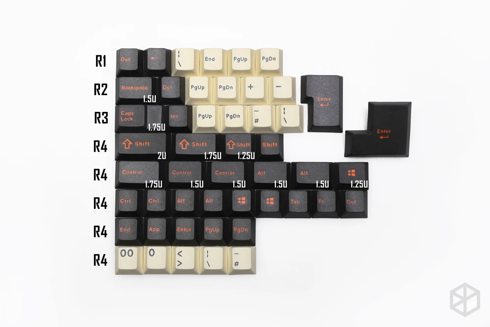 Pbt doubleshot колпачки Вишневый профиль карбоновый цвет бежевый оранжевый серый для xd60 xd64 tada68 96 xd84 xd68 1800 87 tkl 104 ansi