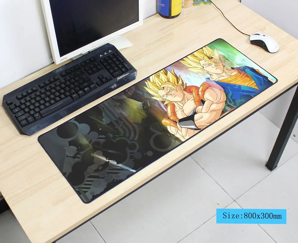 Dragon Ball Коврик для мыши с изображением 800x300x3 мм коврик для мышь Notbook компьютер превосходный коврик для мыши игровой коврик геймер к клавиатуре коврики для мыши