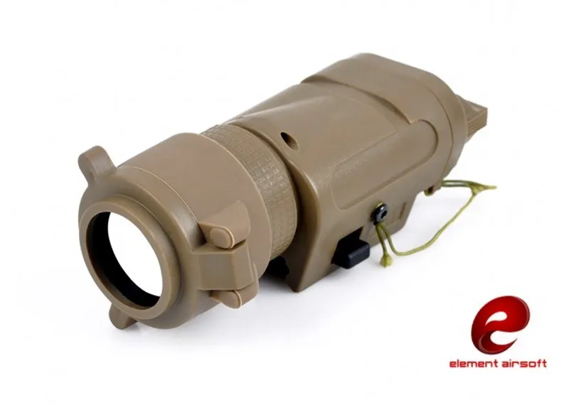 Elemento Iluminador Lanterna Tática Airsoft Caça Luz Arma Versão Curta Ex185 M3x L-3 7 Cheap Luzes de armas