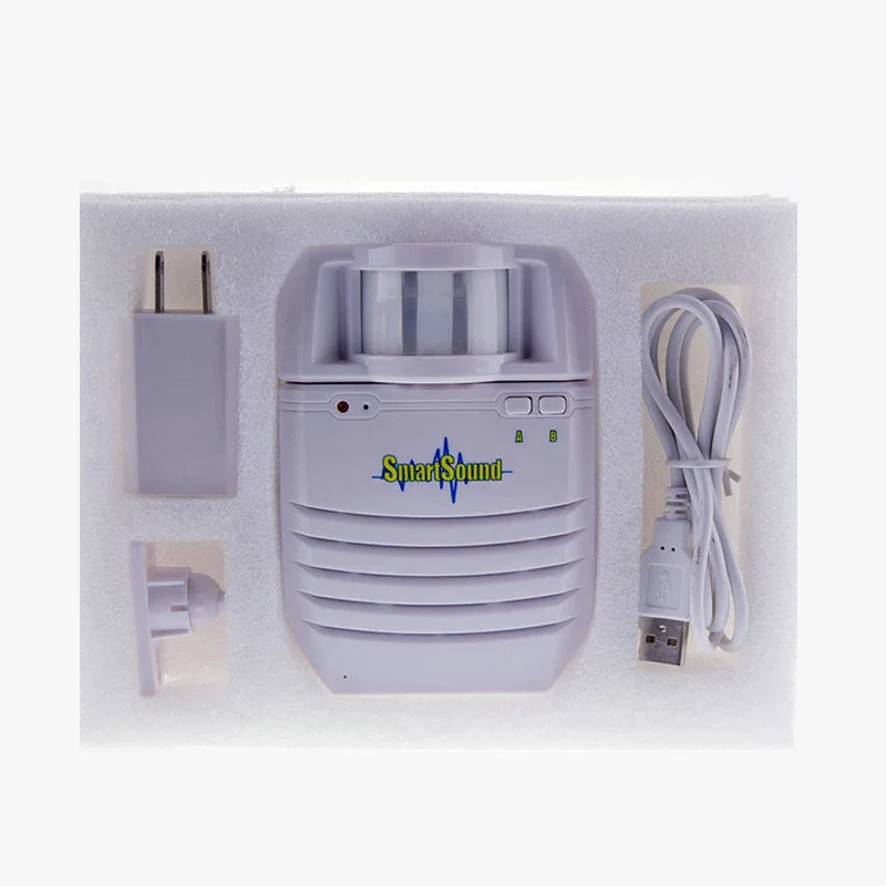 V1/V2 на батарейках беспроводной инфракрасный детектор движения MP3 аудио плеер домашняя охранная сигнализация Поддержка расширения памяти
