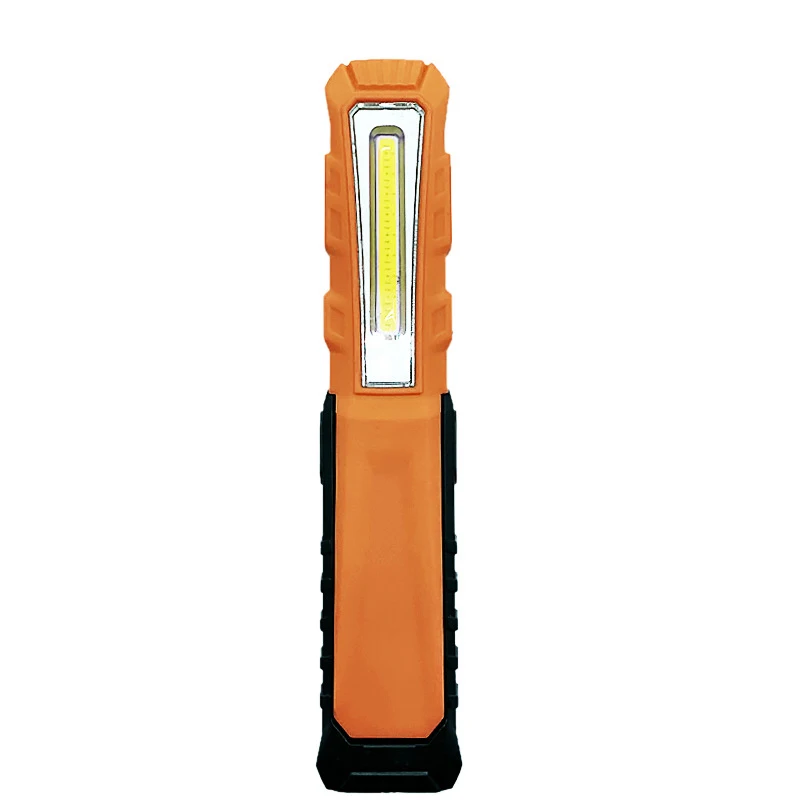 3 Вт XPE+ 8 Вт COB светодиодный рабочий свет, ручной фонарь с поворотом на 270 градусов, складной светильник-вспышка, рабочий светильник, перезаряжаемая инспекционная лампа - Испускаемый цвет: Orange