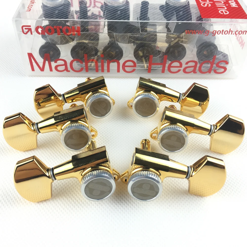 Оригинальный GOTOH SG381 01 MGT электрогитара блокировка машины головки тюнеры (хром