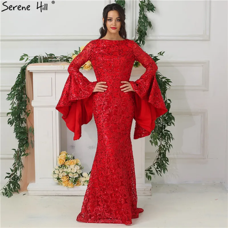 red gown design 2019