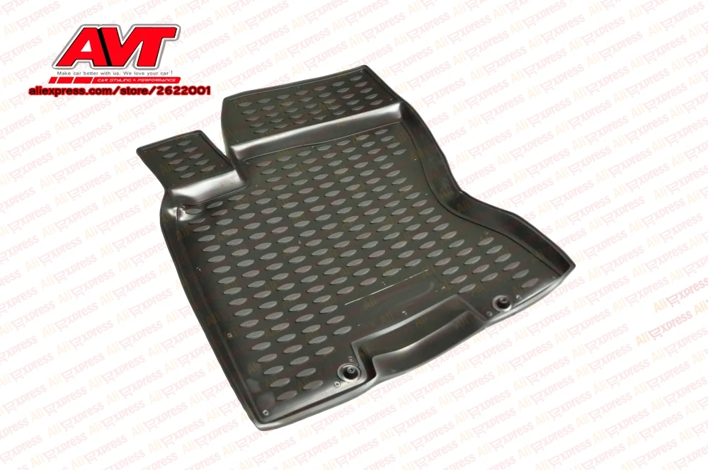 Floor mats case for Nissan X Trail T31 2007 2015 4 pcs rubber rugs non