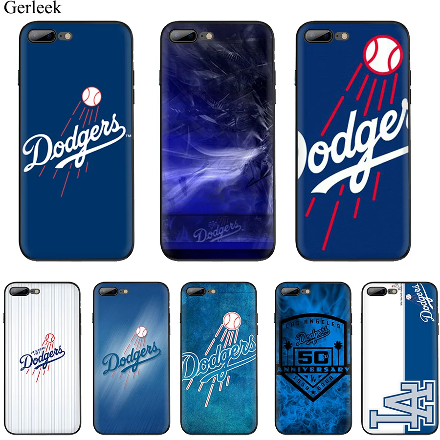 

Dodgers Logo Mobile Phone Case for iPhone 11 Pro X XR XS Max XR iPhone 6 6s 7 8 Plus 5 5s SE Cover Protection TPU