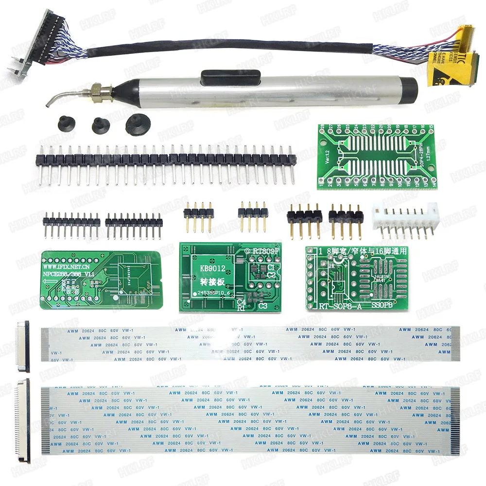 RT809H EMMC-программирование Nand Flash+ 44 итермы с кабелями EMMC-Nand