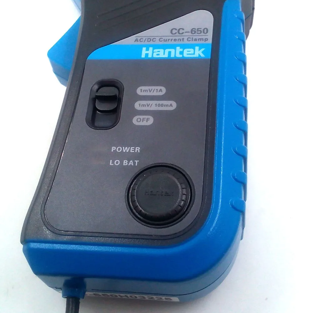 Хомут-метр Hantek CC-650 AC DC токовые клещи осциллограф BNC разъем